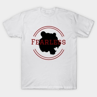 Fearless, bold, brave, adventure shirt T-Shirt